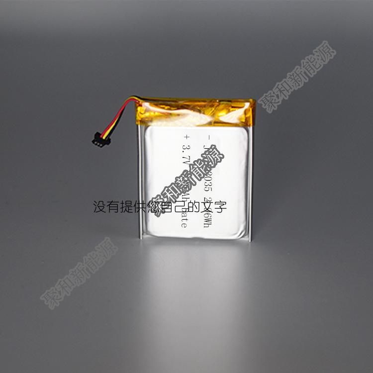 Best selling 803035 polymer lithium battery 800mah3.7v lithium battery factory direct sales