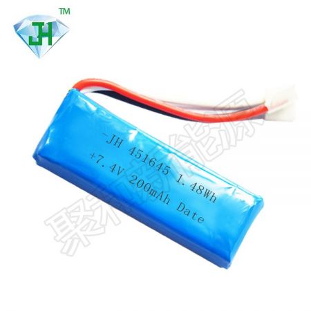 451645-200mah-10C-7.4VHigh power battery combination